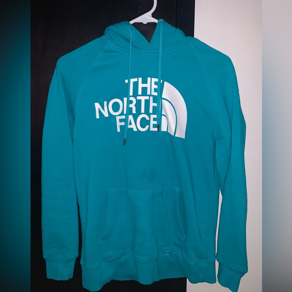 North Face Turquoise Sweatshirt